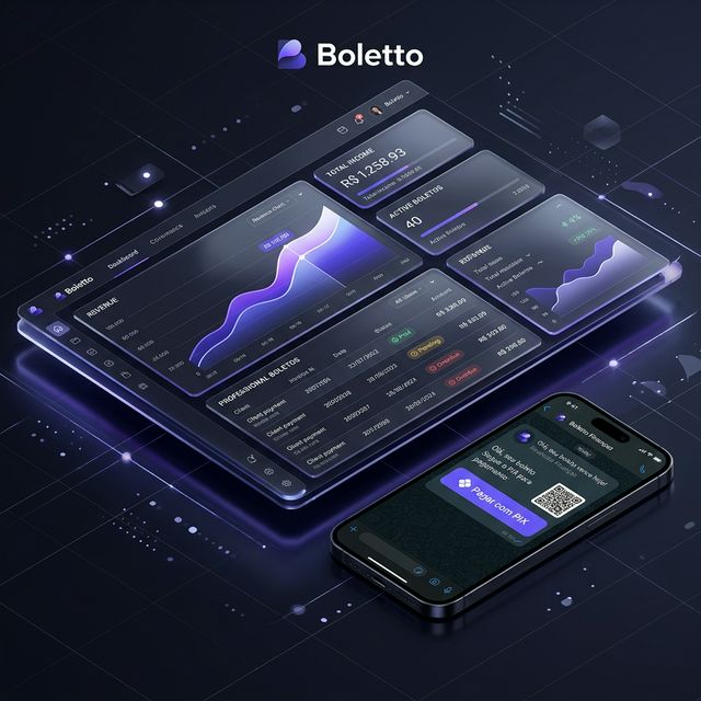 Dashboard do Boletto SaaS